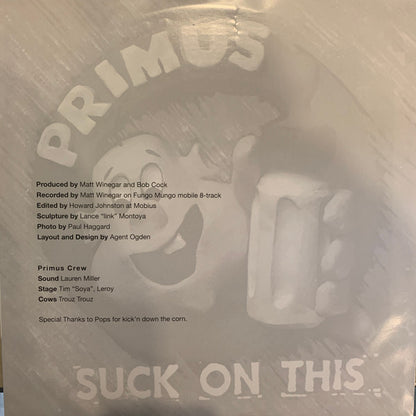 Primus : Suck On This (LP, Album, RE, Cob)