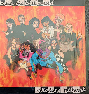 Skatune Network : Burn The Billboard (LP, Album, Vio)