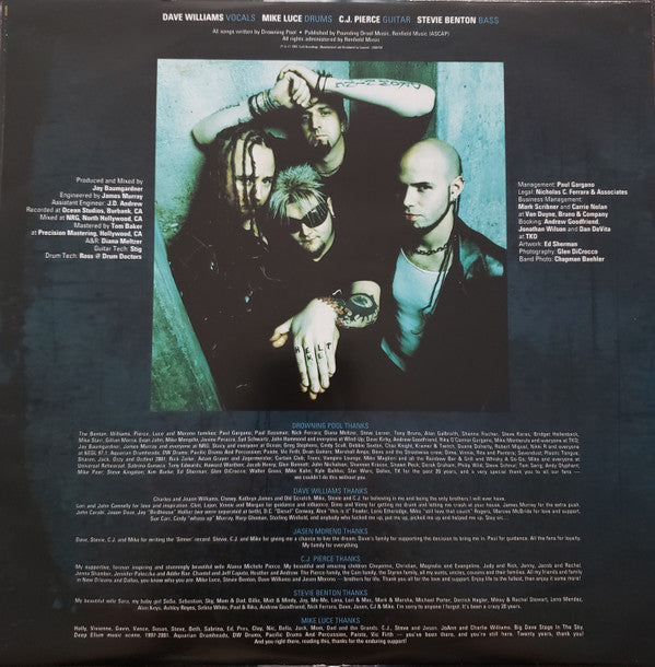Drowning Pool (2) : Sinner (LP, Album, RE)