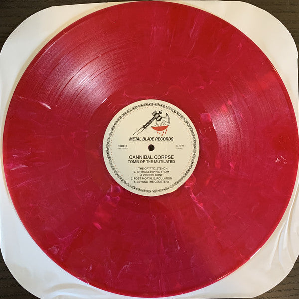 Cannibal Corpse : Tomb Of The Mutilated (LP, Album, Ltd, RE, Red)