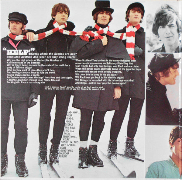 The Beatles : Help! (Original Motion Picture Soundtrack) (LP, Album, RE, Win)
