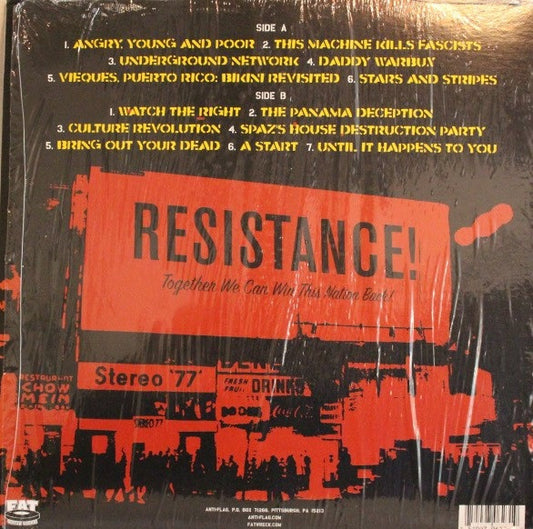 Anti-Flag : Underground Network (LP, RP)