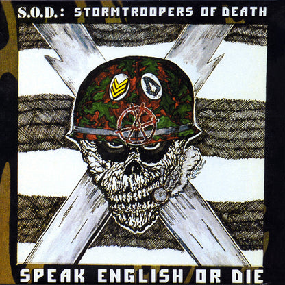S.O.D.: Stormtroopers of Death* : Speak English Or Die (LP, Album, Ltd, RE, Red)