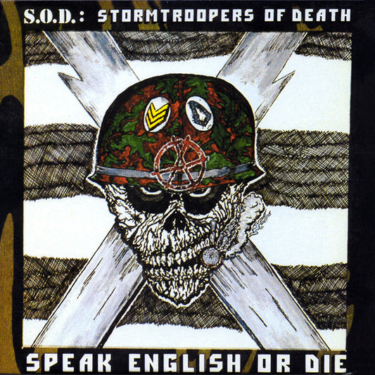 S.O.D.: Stormtroopers of Death* : Speak English Or Die (LP, Album, Ltd, RE, Red)
