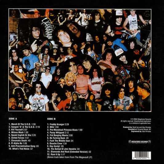 S.O.D.: Stormtroopers of Death* : Speak English Or Die (LP, Album, Ltd, RE, Red)