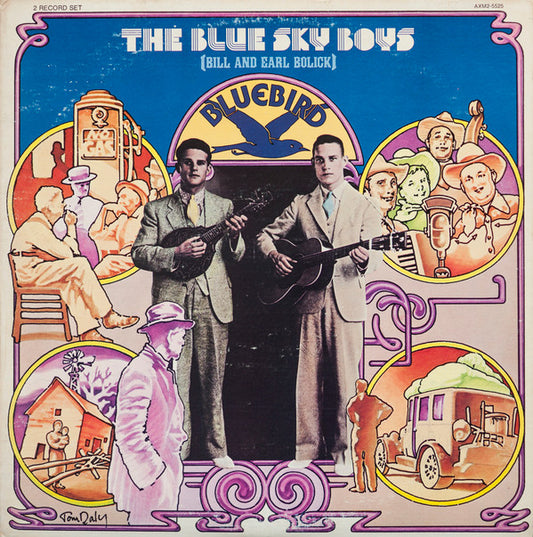 The Blue Sky Boys* : The Blue Sky Boys [Bill And Earl Bolick] (2xLP, Comp, Mono, Gat)