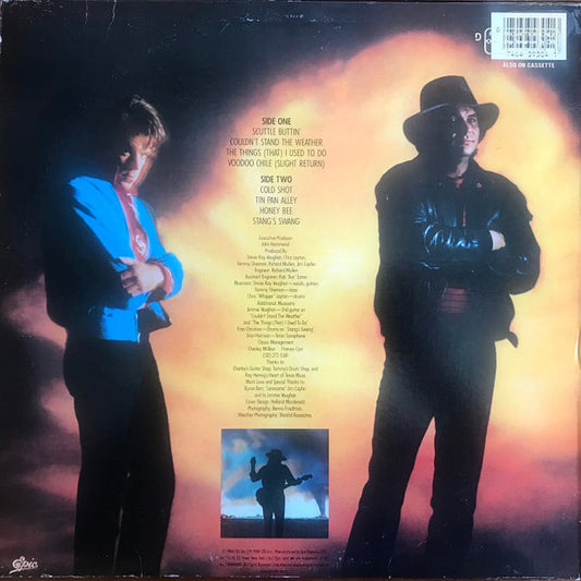 Stevie Ray Vaughan And Double Trouble* : Couldn't Stand The Weather (LP, Album, Pit)