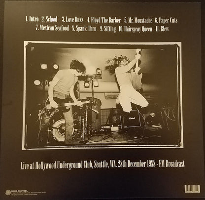Nirvana : Live At Hollywood Underground Club, Seattle, WA. 28th December 1988 - FM Broadcast (LP, Unofficial)