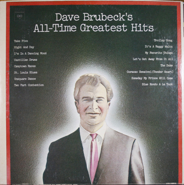 Dave Brubeck : Dave Brubeck's All-Time Greatest Hits (2xLP, Comp)