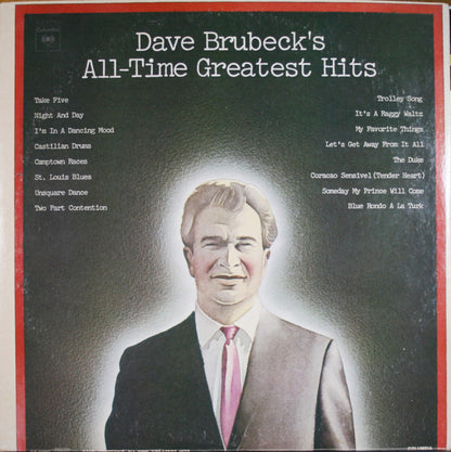 Dave Brubeck : Dave Brubeck's All-Time Greatest Hits (2xLP, Comp)