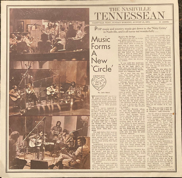 Nitty Gritty Dirt Band : Will The Circle Be Unbroken (3xLP, Album, RP, All)