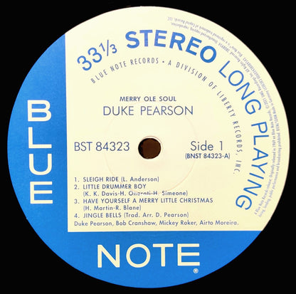 Duke Pearson : Merry Ole Soul (LP, Album, RE, 180)