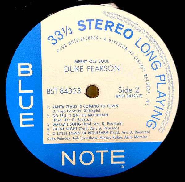 Duke Pearson : Merry Ole Soul (LP, Album, RE, 180)