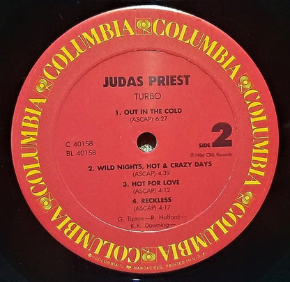 Judas Priest : Turbo (LP, Album, Pit)