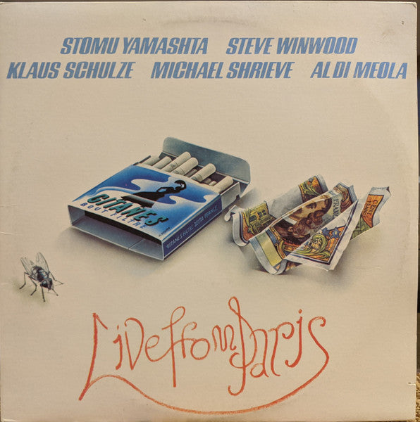 Stomu Yamashta's Go : Go Live From Paris (2xLP, Album, Jac)