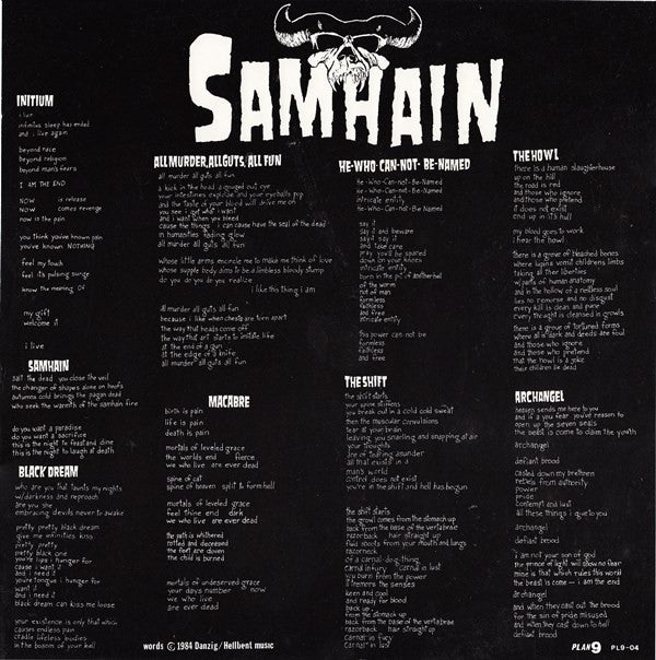 Samhain : Initium (LP, Album, Lar)
