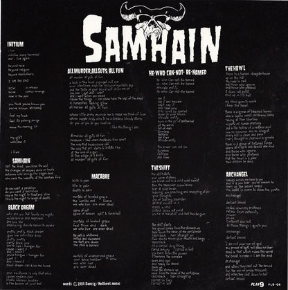Samhain : Initium (LP, Album, Lar)