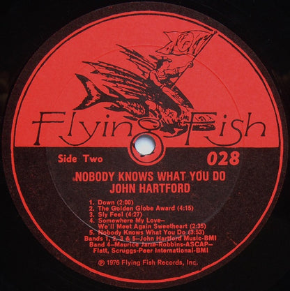 John Hartford : Nobody Knows What You Do (LP, Album, All)