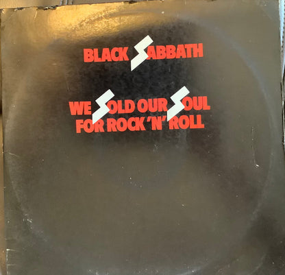 Black Sabbath : We Sold Our Soul For Rock ‘N’ Roll (2xLP, Comp, Win)