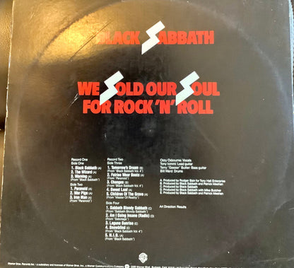 Black Sabbath : We Sold Our Soul For Rock ‘N’ Roll (2xLP, Comp, Win)