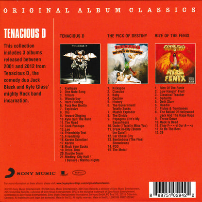 Tenacious D : Original Album Classics (Box, Comp, RE + CD, Album, RE, RP + CD, Album, RE,)