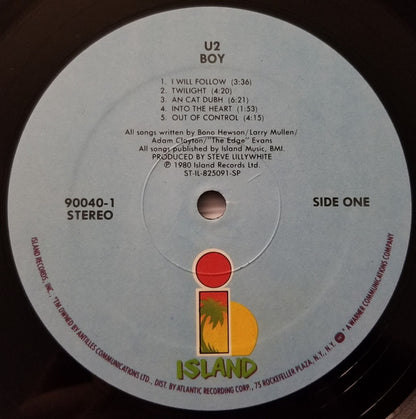 U2 : Boy (LP, Album, RE, SRC)