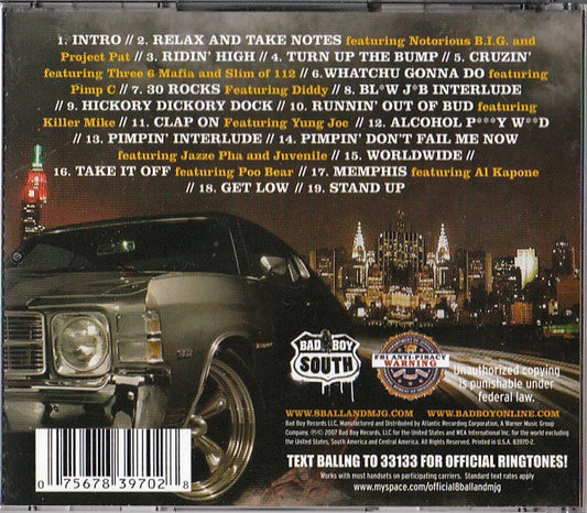 8Ball And MJG* : Ridin High (CD, Album)