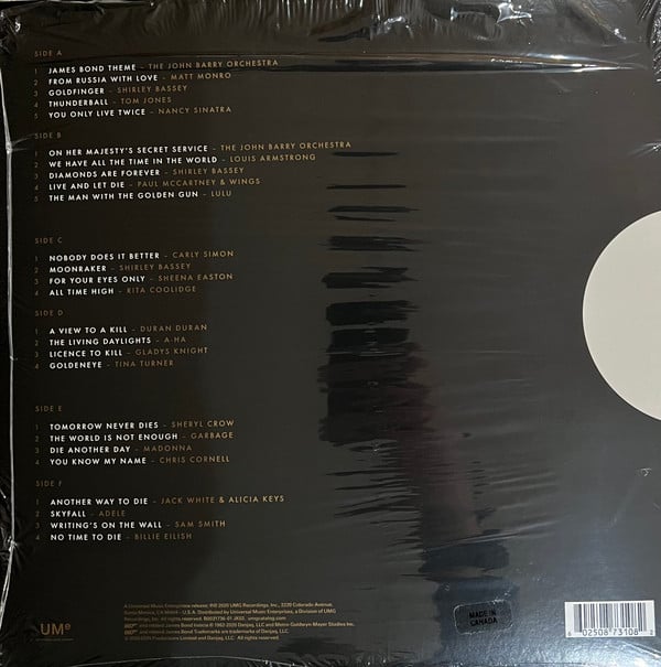 Various : The Best Of Bond... James Bond (3xLP, Comp, Tri)