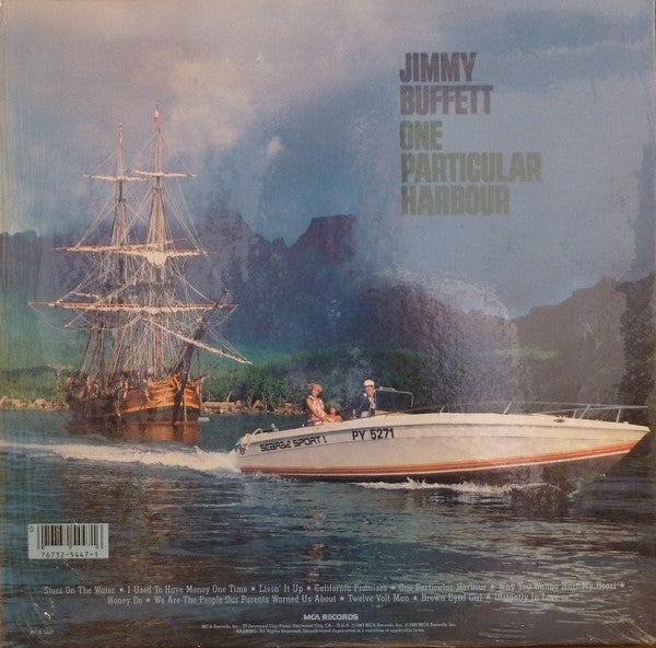 Jimmy Buffett : One Particular Harbour (LP, Album, Glo)