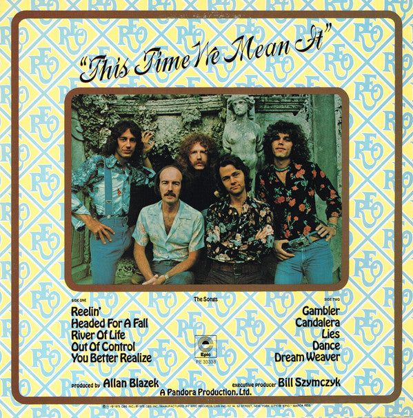 Reo Speedwagon : This Time We Mean It (LP, Album)