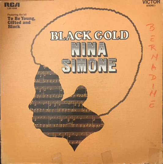 Nina Simone : Black Gold (LP, Album, Ind)