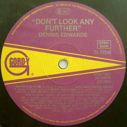 Dennis Edwards : Don't Look Any Further (LP, Album)