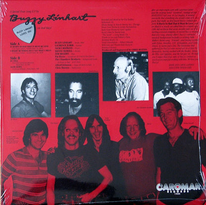 Buzzy Linhart : Four Sides Of Buzzy Linhart (12", EP, Red)