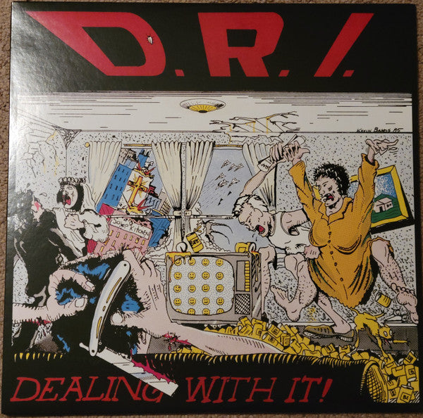 D.R.I.* : Dealing With It! (LP, Album, RM, RP)