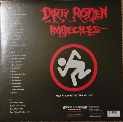 D.R.I.* : Dealing With It! (LP, Album, RM, RP)