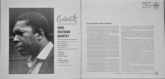John Coltrane Quartet* : Crescent (LP, Album, Rei)