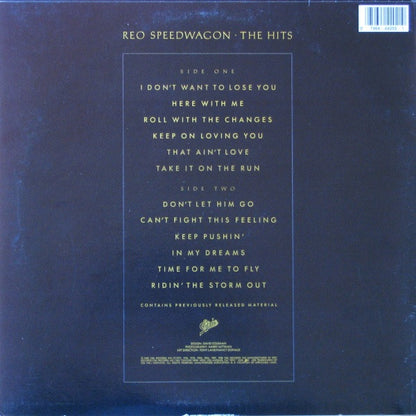 REO Speedwagon : The Hits (LP, Comp)