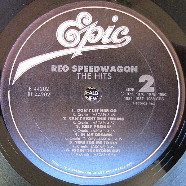REO Speedwagon : The Hits (LP, Comp)