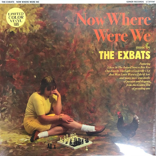 The Exbats : Now Where Were We (LP, Album, Ltd, Yel)