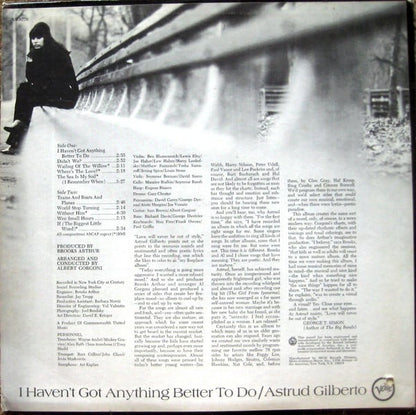 Astrud Gilberto : I Haven't Got Anything Better To Do (LP, Album)