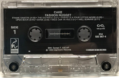 Cake : Fashion Nugget (Cass, Album)