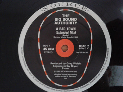 Big Sound Authority : A Bad Town (12", EP, Ltd)