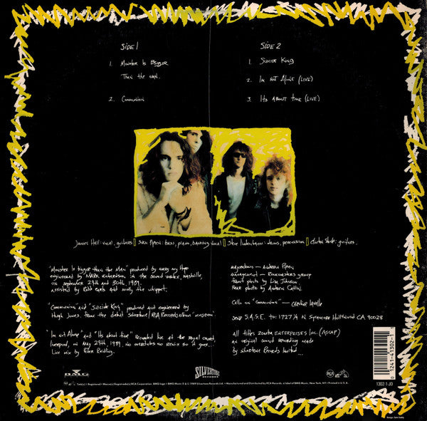 Mary My Hope : Suicide Kings (12", EP, Promo)