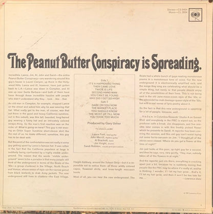The Peanut Butter Conspiracy : The Peanut Butter Conspiracy Is Spreading. (LP, Album, Mono, San)