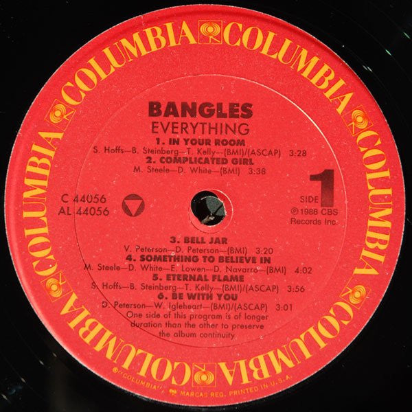 Bangles : Everything (LP, Album, Car)