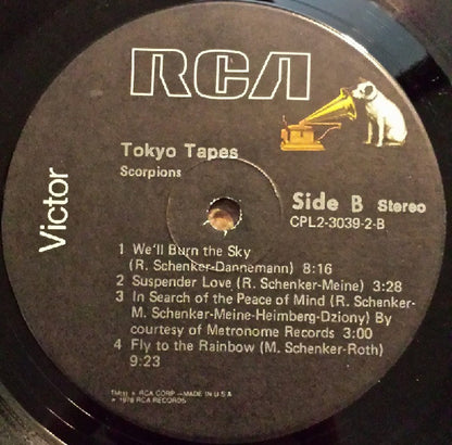 Scorpions : Tokyo Tapes (2xLP, Album, Ind)