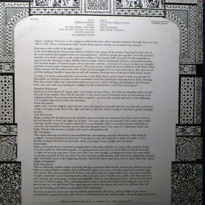 Toraia Orchestra Of Algiers : Belly Dance! (The Wild Music & The How-To!) (LP, Album, RE)