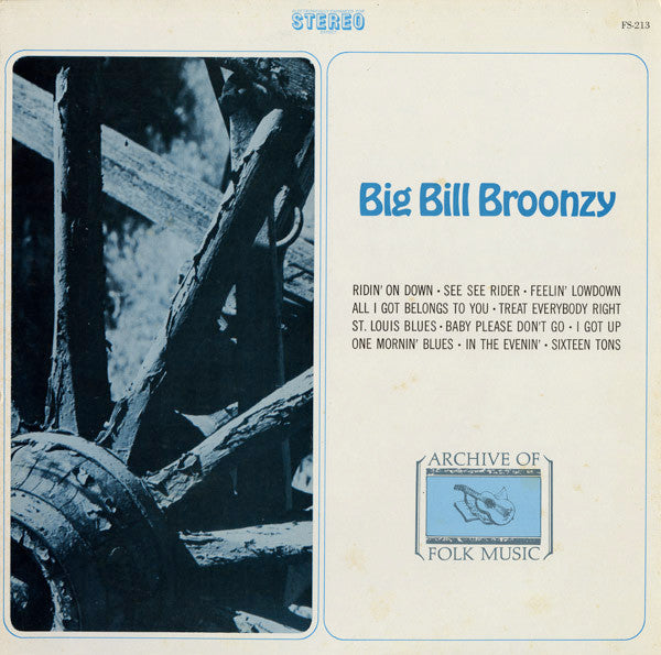 Big Bill Broonzy : Big Bill Broonzy (LP, RE)