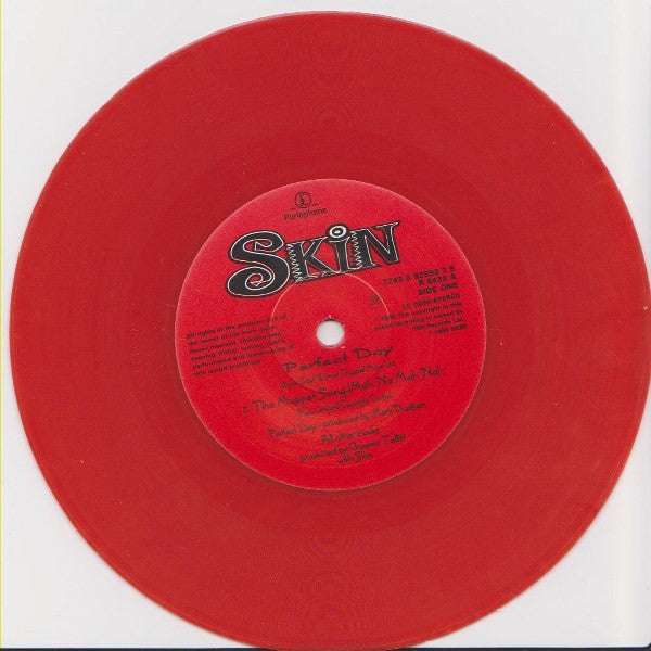 Skin (4) : Perfect Day (7", Single, Ltd, Red)
