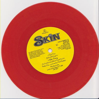 Skin (4) : Perfect Day (7", Single, Ltd, Red)